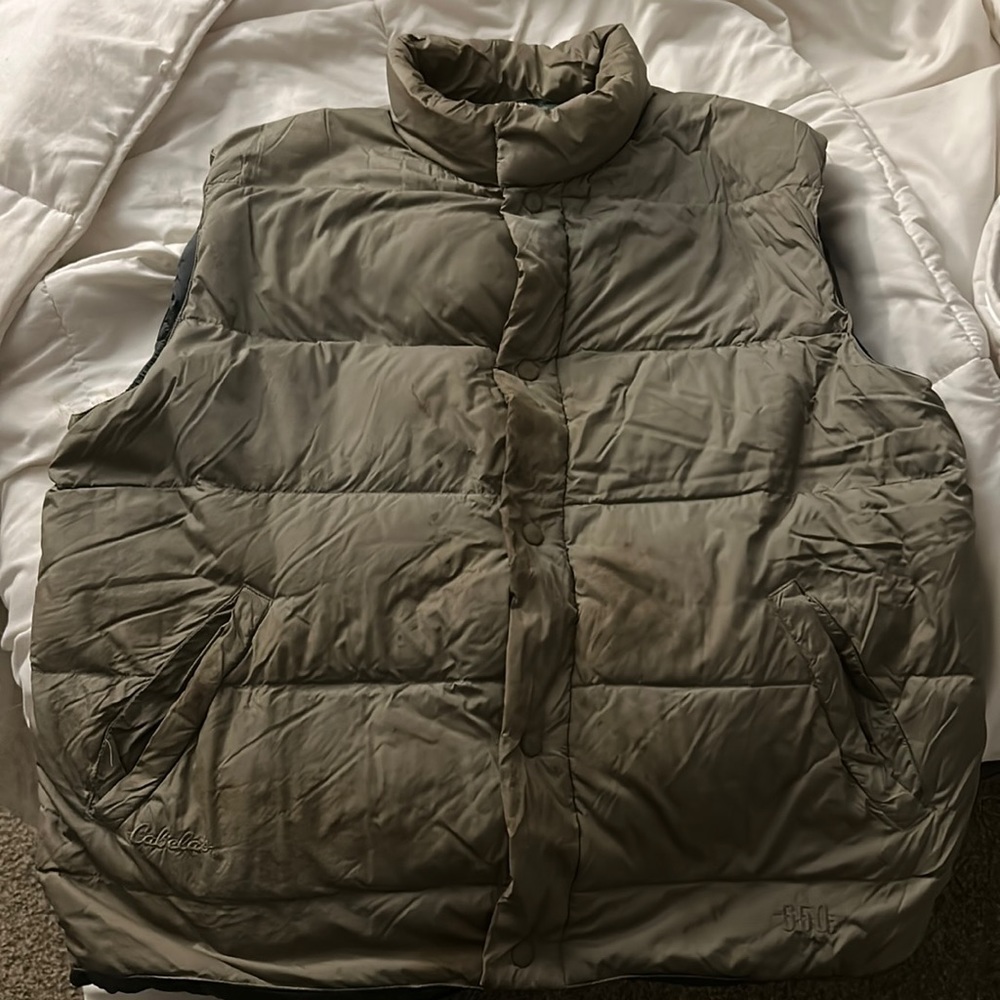 Tan Cabelas vest